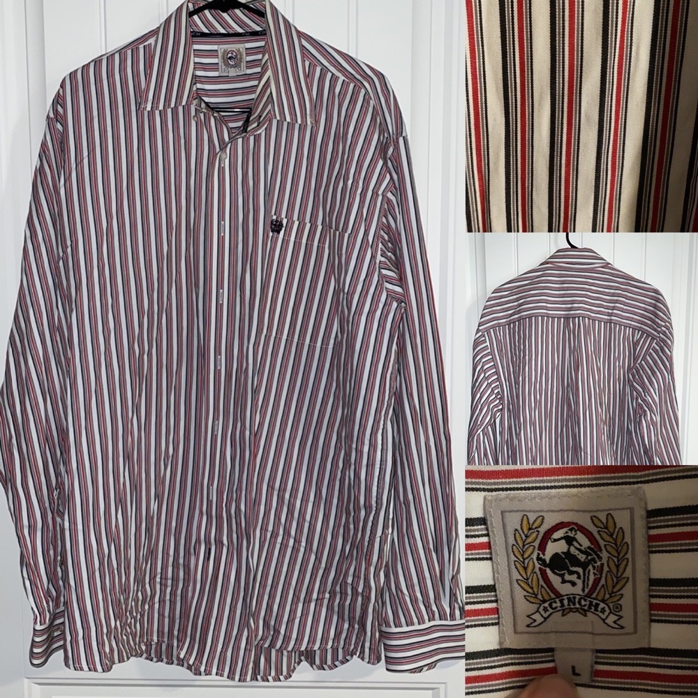 NWOT Cinch MENS longsleeve shirt